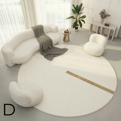 Tapis Rond │ Modernité et Polyvalence pour Votre Décoration