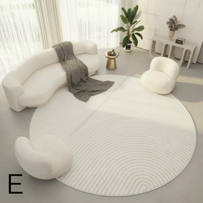 Tapis Rond │ Modernité et Polyvalence pour Votre Décoration