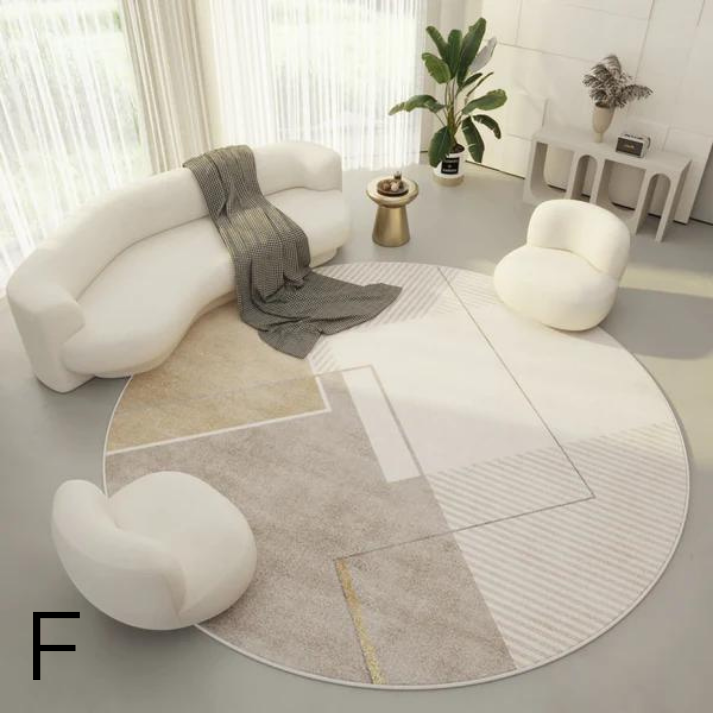 Tapis Rond │ Modernité et Polyvalence pour Votre Décoration