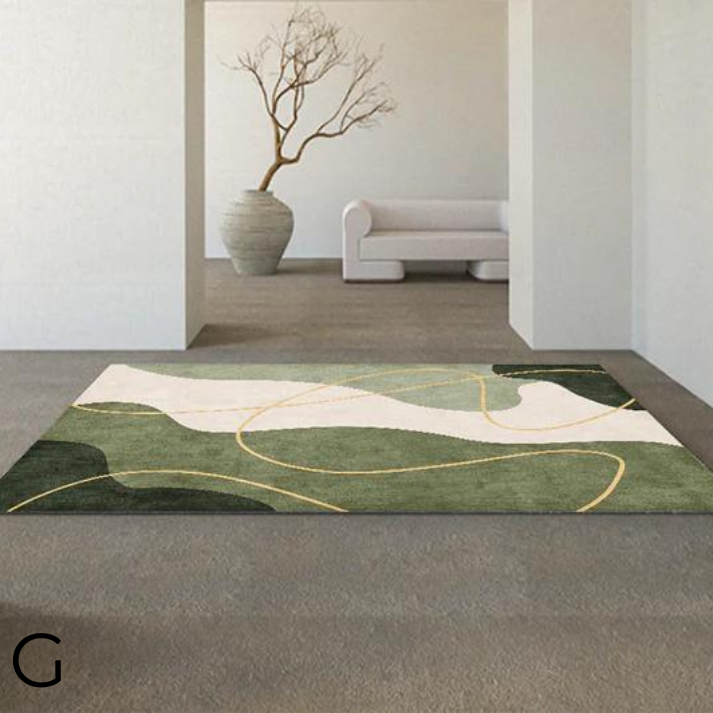 Tapis Moderne pour Salon │ Style Minimaliste pour la Maison