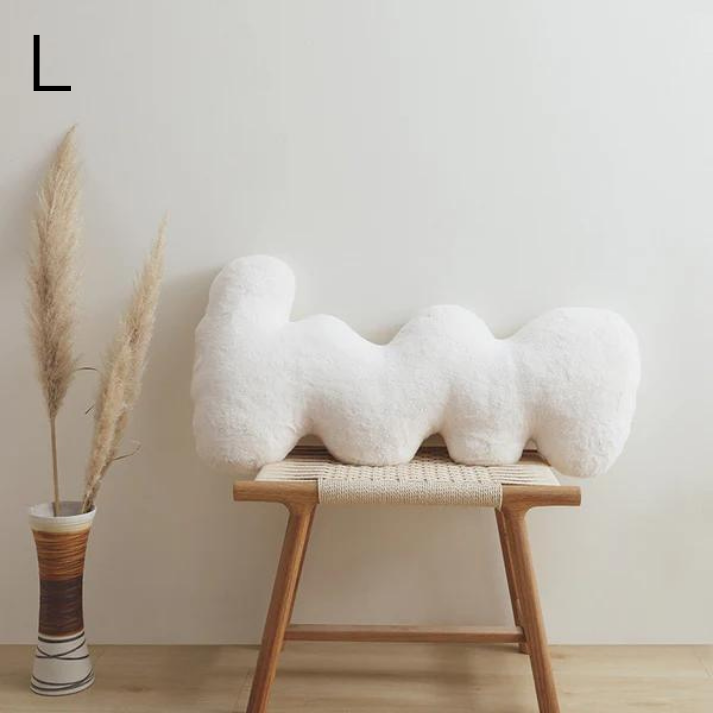 Coussin Sculpture en Peluche │ Style Nordique