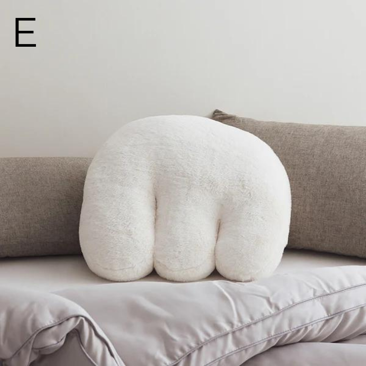 Coussin Sculpture en Peluche │ Style Nordique