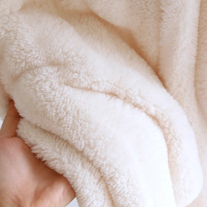 2025 Autumn/Winter New Women's Pajama Set Flannel Thickened Warm Cute Long Sleeve Pants Two Piece Coral Fleece Home Fur Women