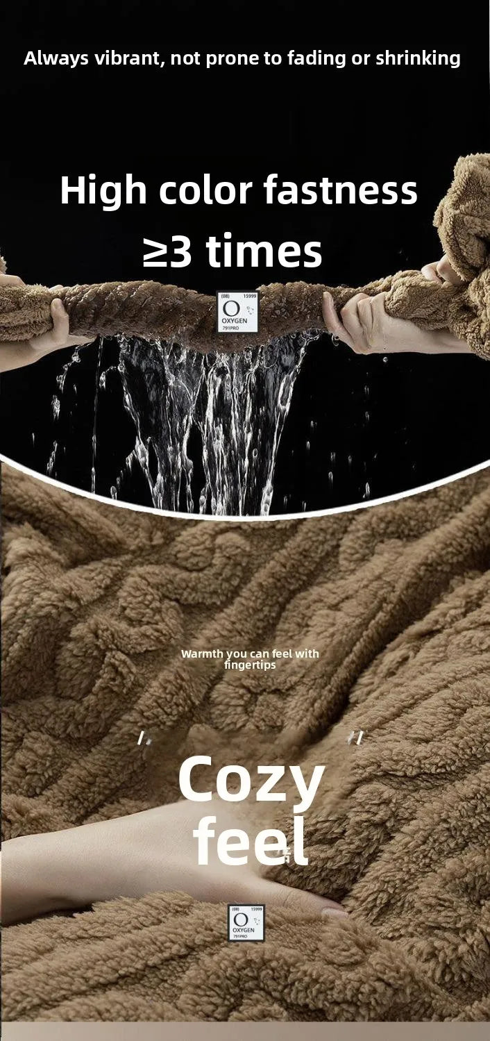 2025 Autumn Winter Coral Fleece Thickened Flannel Sleepwear Home Clothes Set for Men Breathable Long Sleeve Long Pants Pajamas