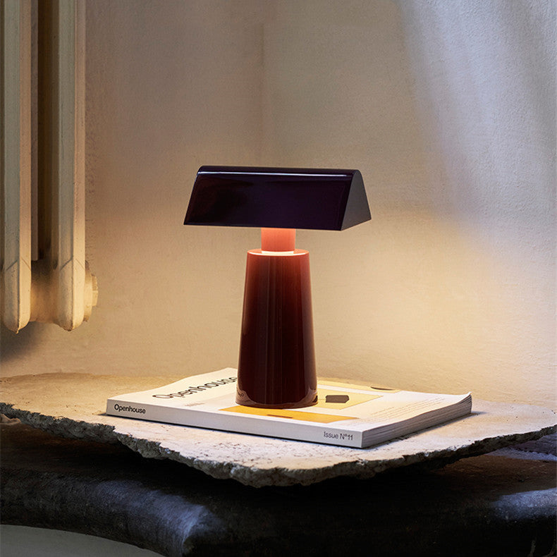 Pyramid Wireless Charging Lamp Camping Portable