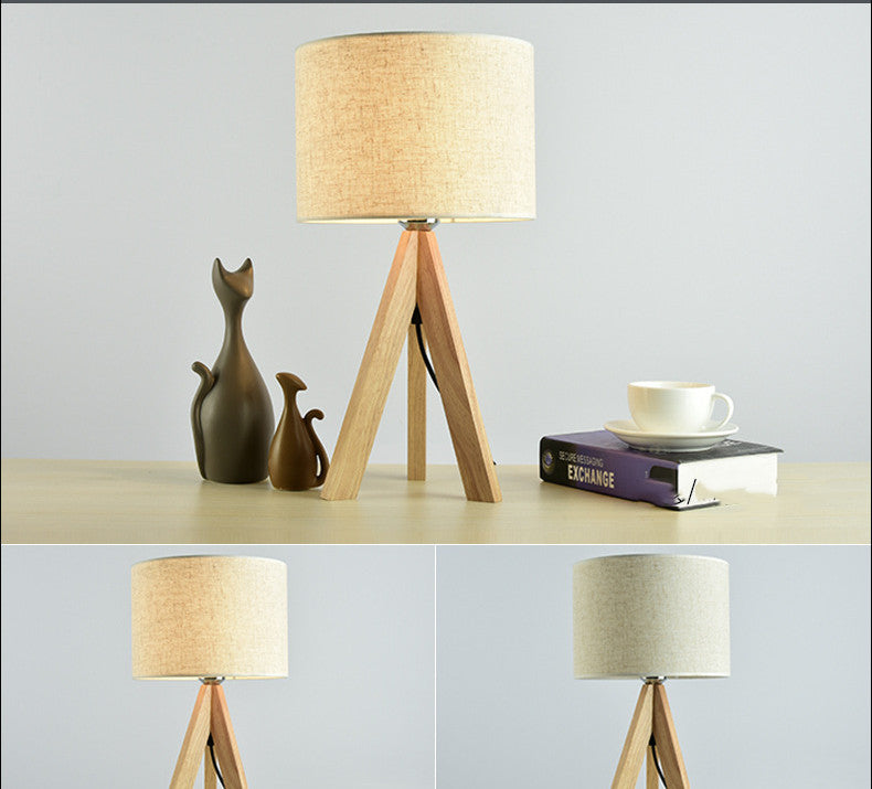 Lampe de Table en Bambou │ Design Moderne et Simple