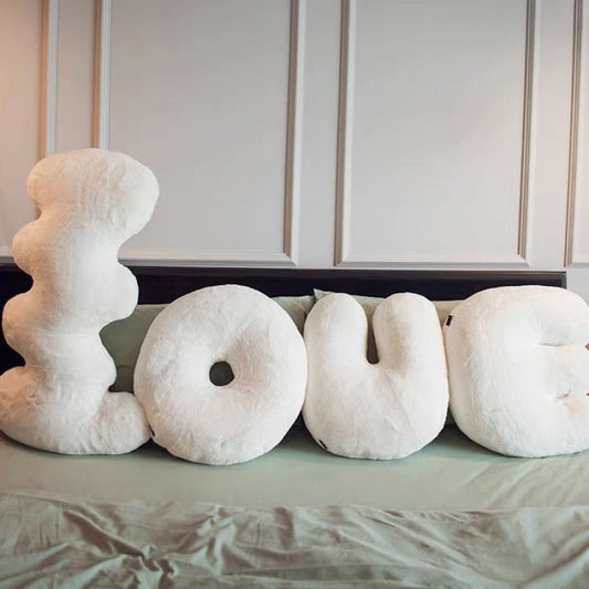 Coussin Sculpture en Peluche │ Style Nordique