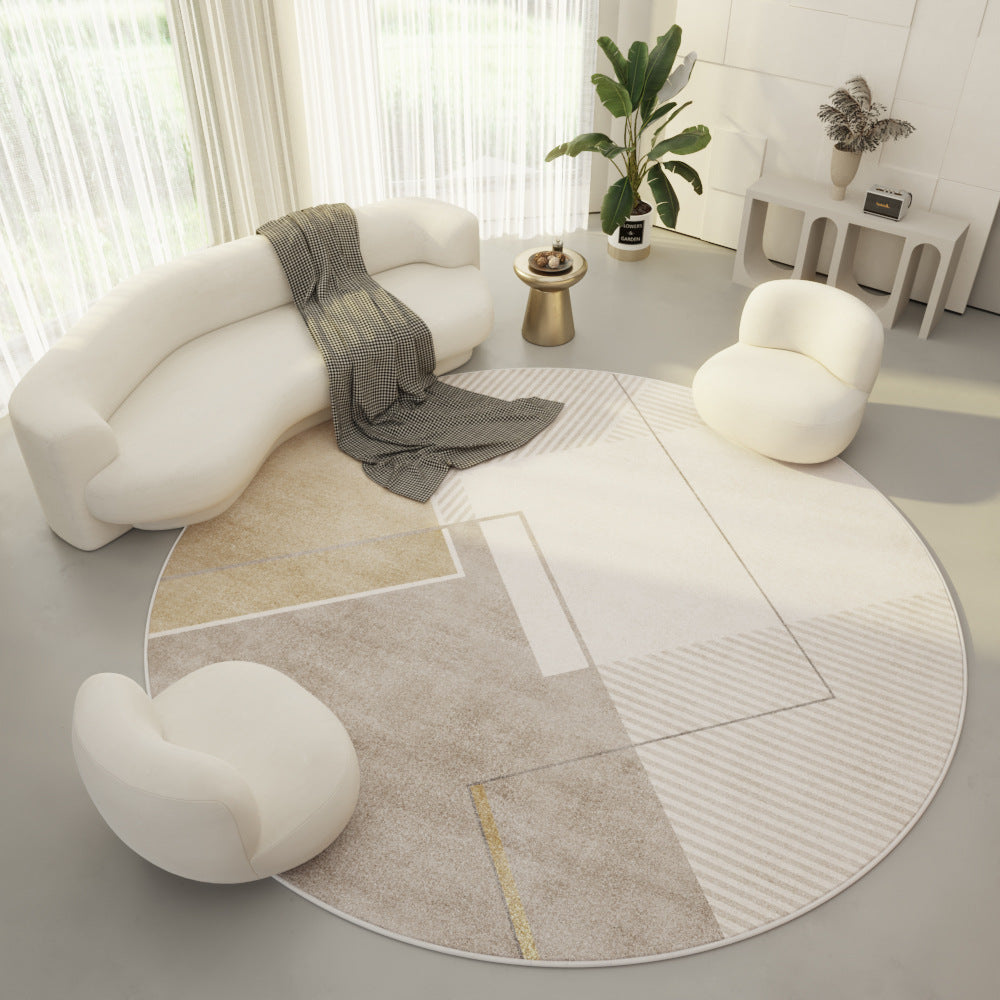 Tapis Rond │ Modernité et Polyvalence pour Votre Décoration