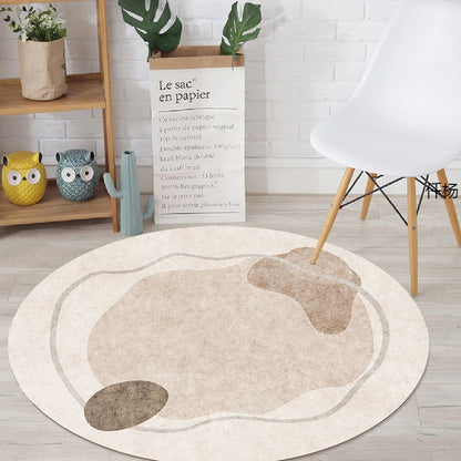 Tapis Rond en Velours Cristal │ Luxe et Modernité pour Votre Intérieur