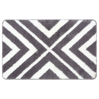 Tapis de Porte ou Salon Touffeté │ Style Géométrique et Confort