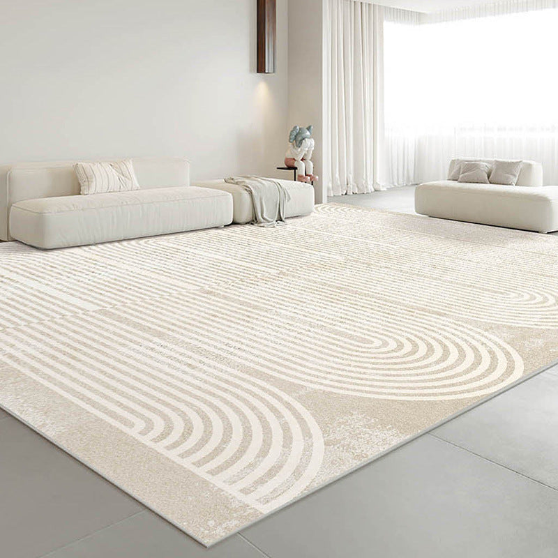 Tapis Nordique Minimaliste Épaissi │ Confort et Élégance pour Salons, Chambres et Bureaux