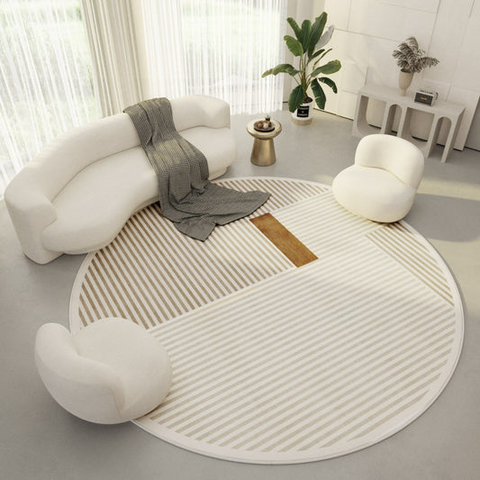 Tapis Rond │ Modernité et Polyvalence pour Votre Décoration