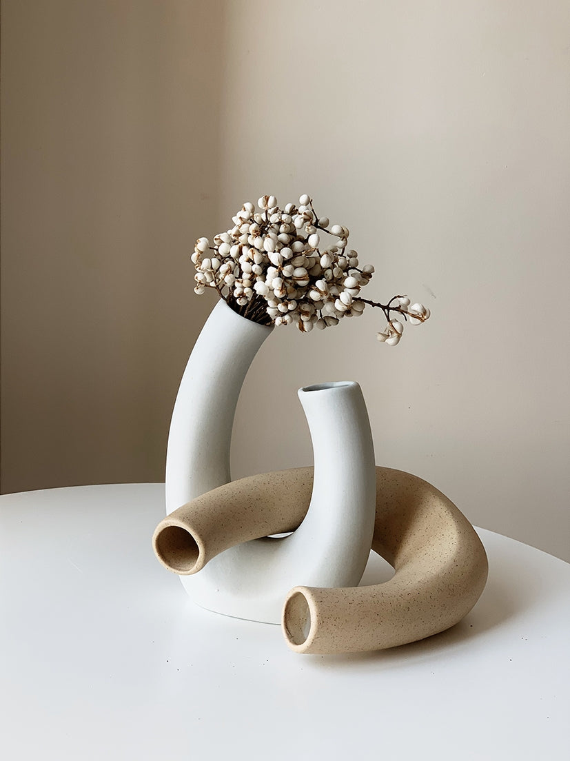 Vase Embryonnaire │ Élégance Minimaliste Nordique