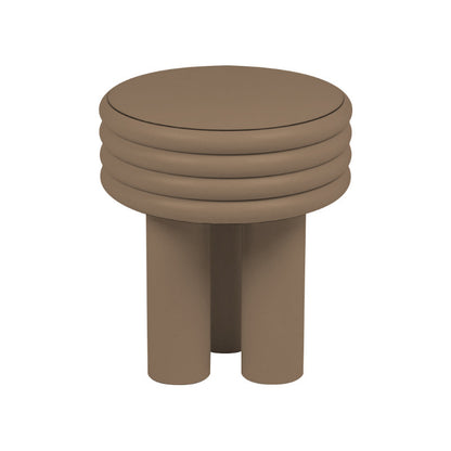 Tabouret Bas Laminé │ Design Moderne et Minimaliste │ Plastique Renforcé