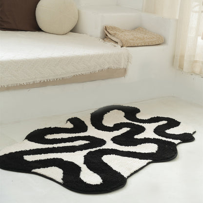 Tapis Rectangulaire Moderne Minimaliste │ Élégance Contemporaine pour Votre Intérieur