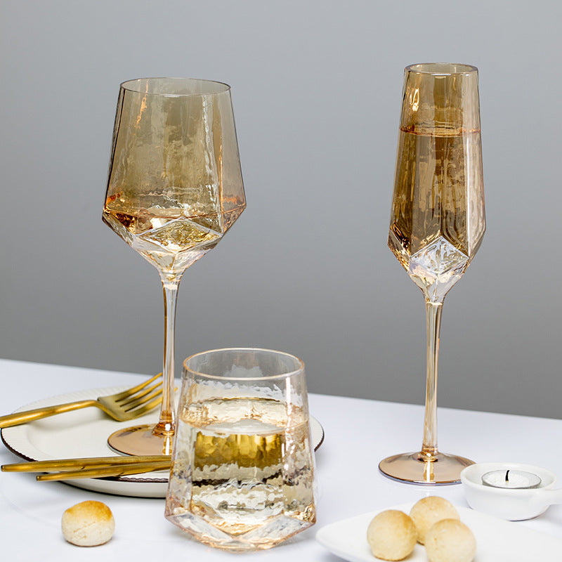 Verre à Vin et Champagne de Luxe │ Style Nordique