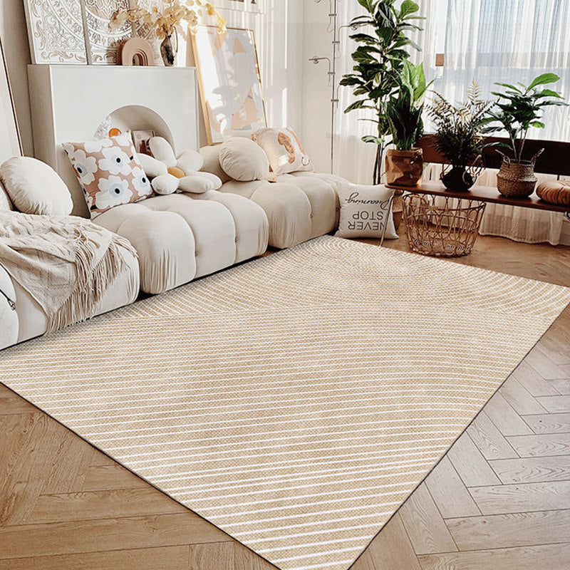 Tapis Rayé Rectangulaire │ Confort et Durabilité pour Votre Espace