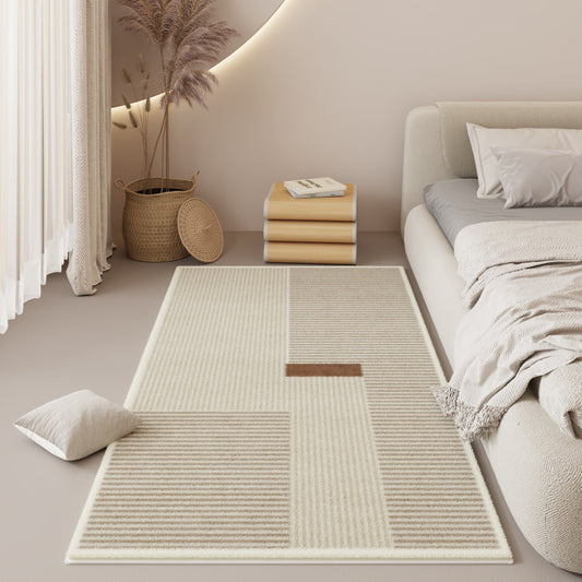 Tapis de Chambre à Coucher Élégant │ Modernité et Confort pour Votre Espace de Repos