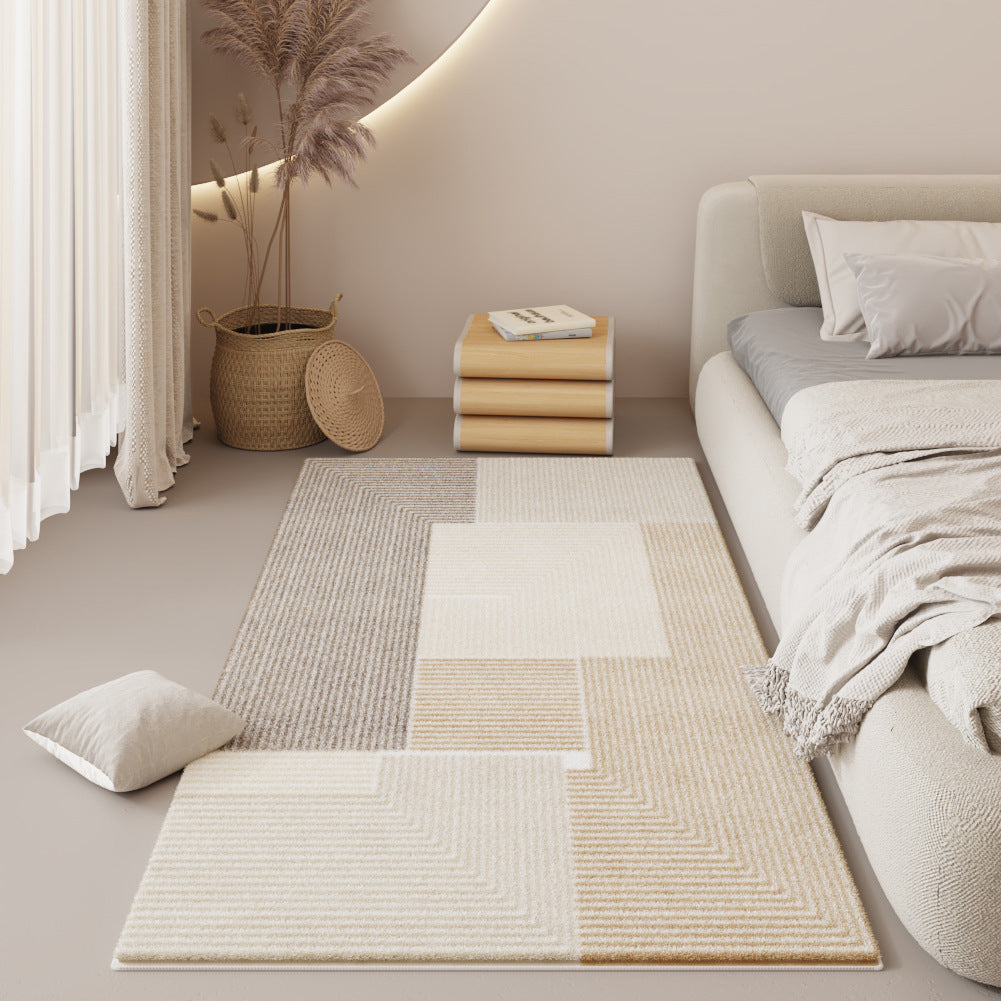 Tapis de Chambre à Coucher Élégant │ Modernité et Confort pour Votre Espace de Repos