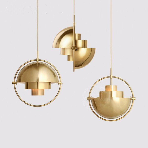 Lustre Demi-Cercle pour Chambre et Salle à Manger │ Élégance Moderne