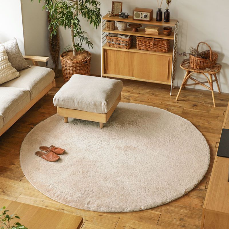 Tapis de Sol Rond │ Style Minimaliste et Confort Durable