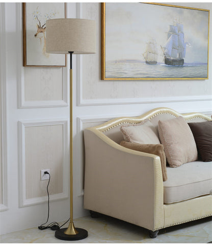 Lampadaire Minimaliste Simple │ Éclairage Moderne pour Salon