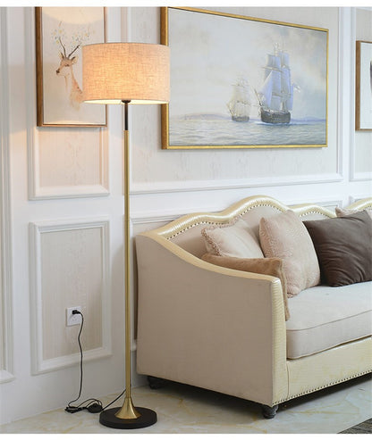 Lampadaire Minimaliste Simple │ Éclairage Moderne pour Salon