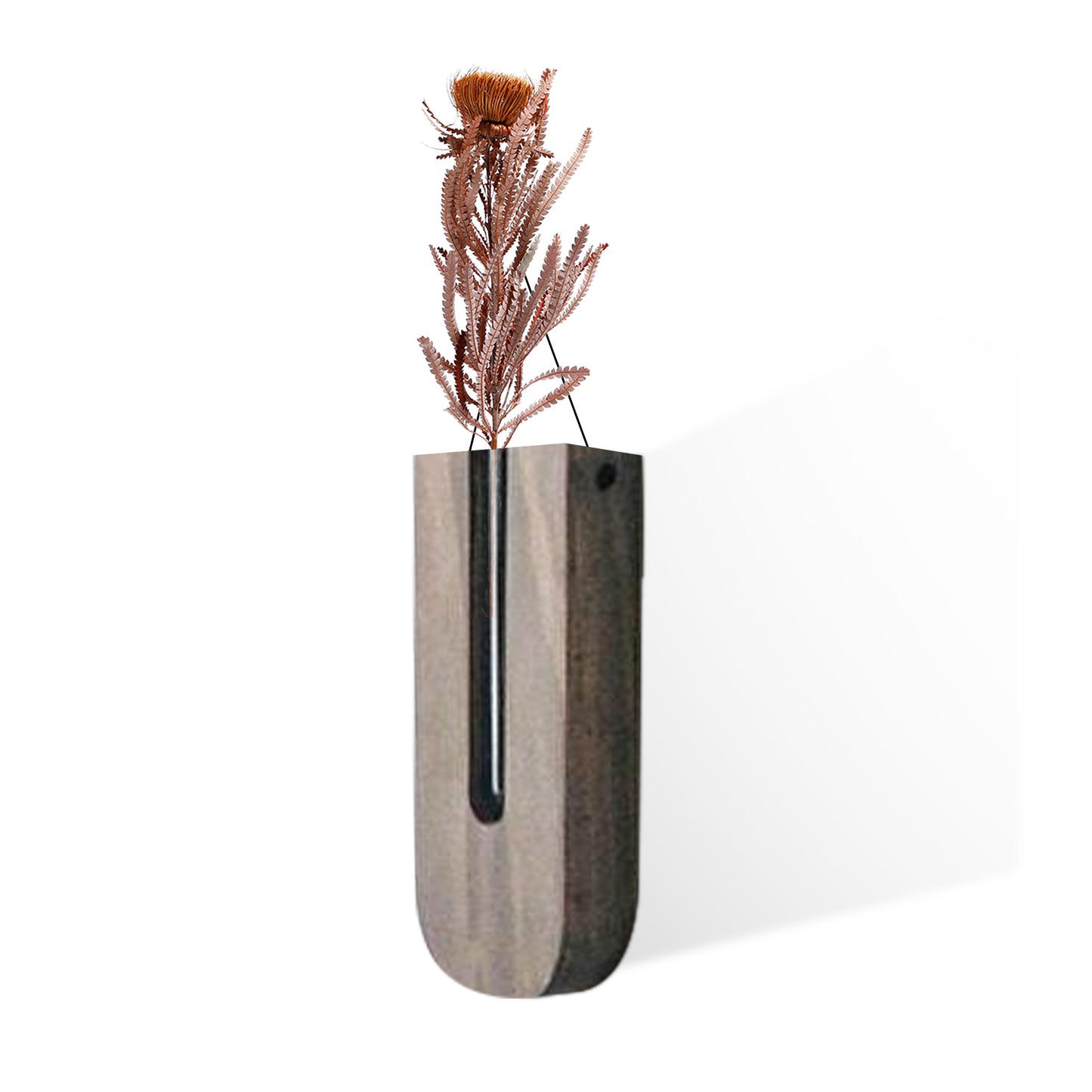 Vase Rotatif en Bois │ Élégance Moderne pour Votre Intérieur