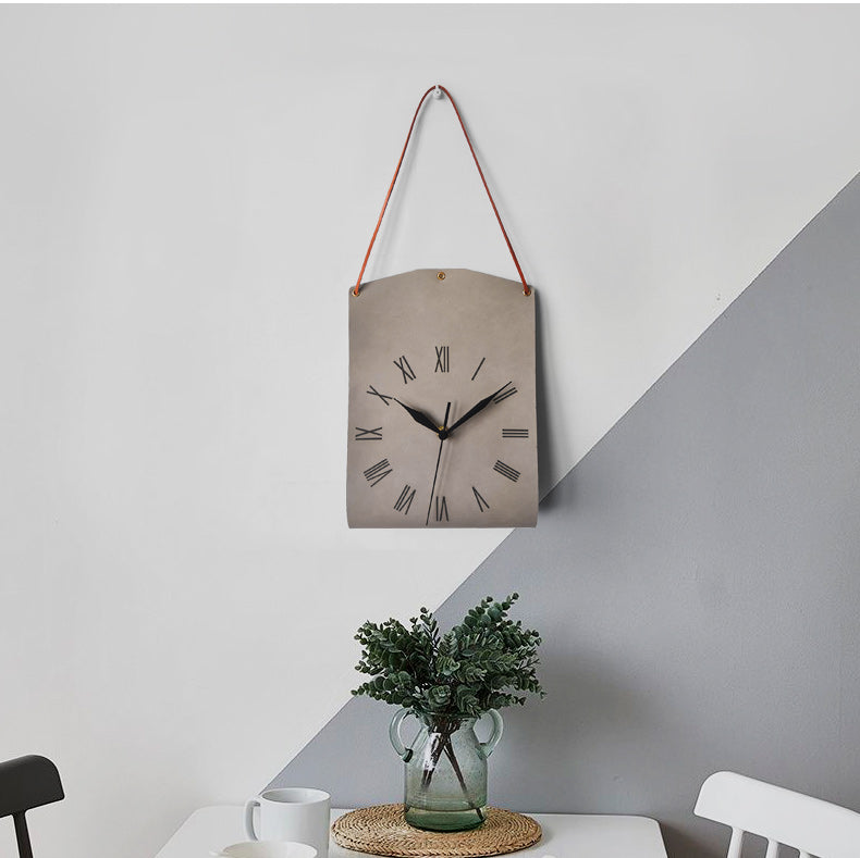 Horloge Murale Créative en Forme de Sac │ Une Touche de Rétro Nostalgique pour Votre Salon