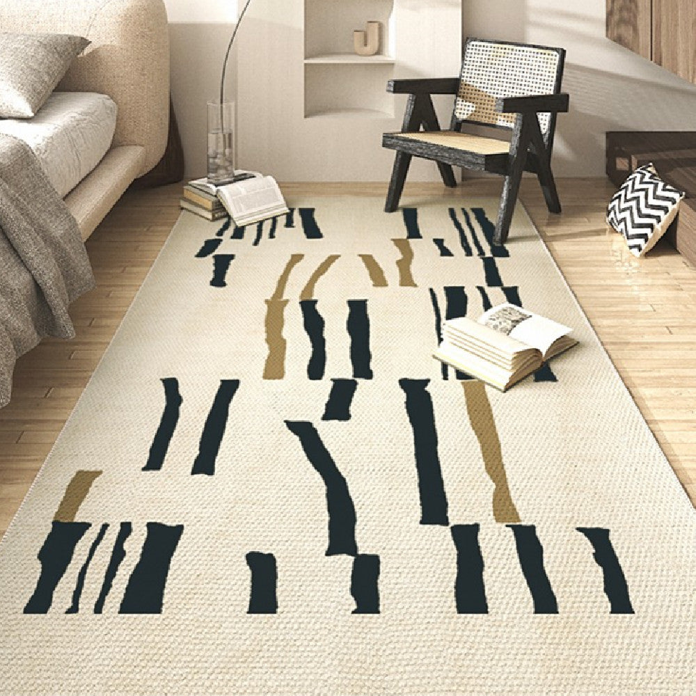 Tapis Ménage Tapis de Sol │ Motif Géométrique pour un Décor Contemporain