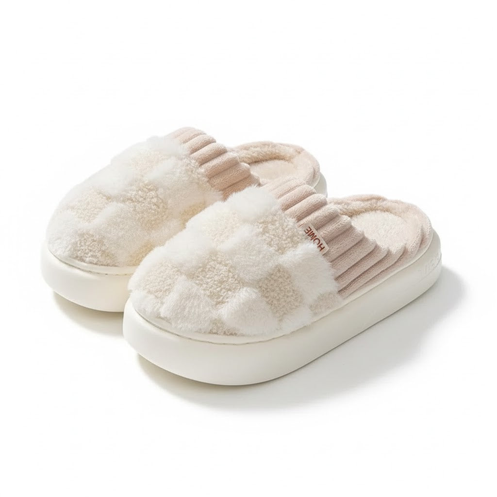 Pantoufle Theo| le duo moelleux des instants partagés